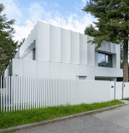 House in White